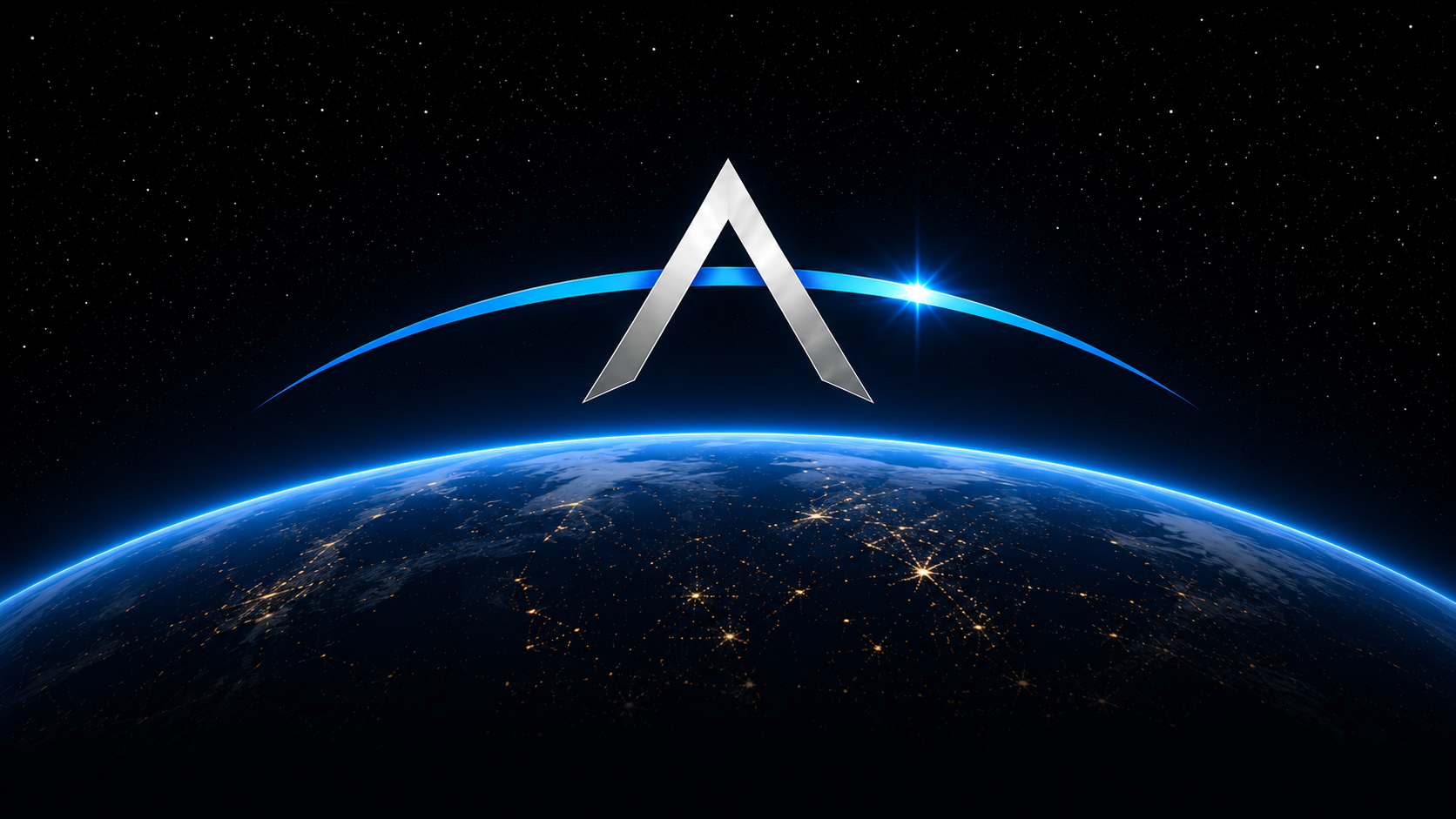 Sentinel Arc logo above Earth